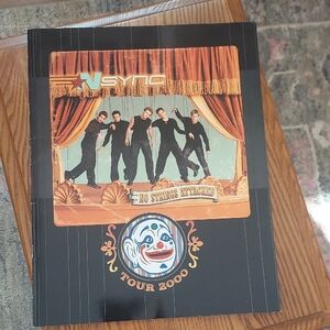 NSYNC Tour 2000 Program & Club Greeting Card.
